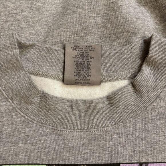NEW Taylor Swift TTPD Eras Tour II Gray Crewneck Sweatshirt 2024 Official 3XL - Picture 5 of 6
